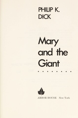 Cover of Mary and the Giant