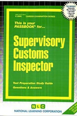 Cover of Supervisory Customs Inspector