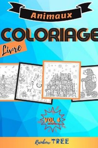 Cover of Livre de Coloriage Animaux - Vol 4