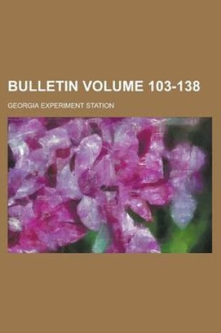 Cover of Bulletin Volume 103-138