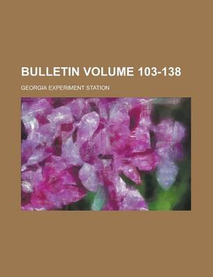 Book cover for Bulletin Volume 103-138