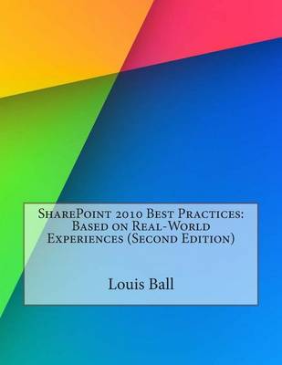 Book cover for Sharepoint 2010 Best Practices