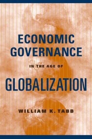 Cover of Economic Governance in the Age of Globalization