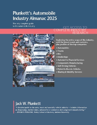 Book cover for Plunkett's Automobile Industry Almanac 2025