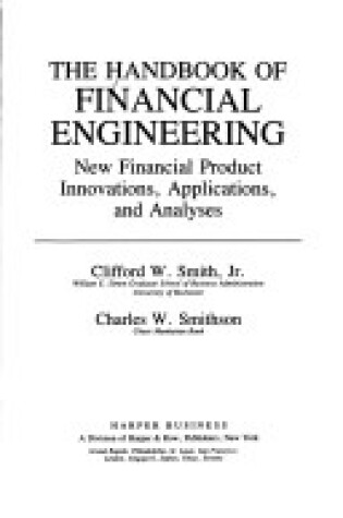 Cover of The Handbook of Financial Engineering