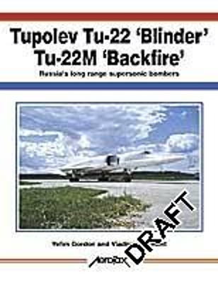 Book cover for Tu-22 'Blinder' / Tu-22M 'Backfire'