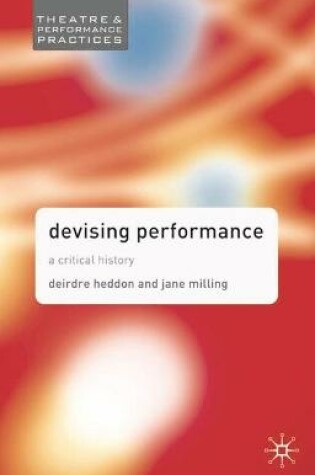 Cover of Devising Performance