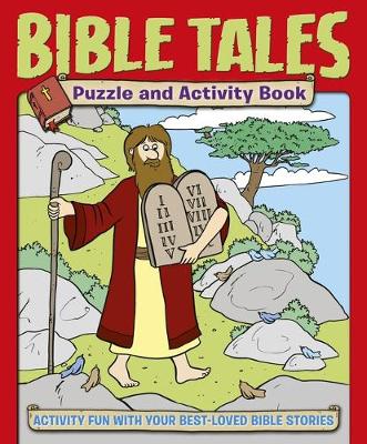 Book cover for Bible Tales Puzzle and Activity Book