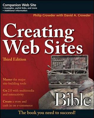 Book cover for Creating Web Sites Bible