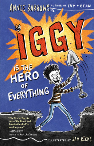 Book cover for Iggy Is the Hero of Everything