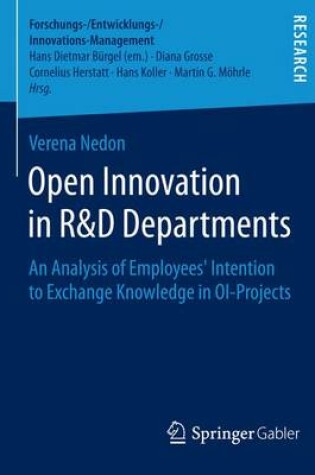 Cover of Open Innovation in R&D Departments