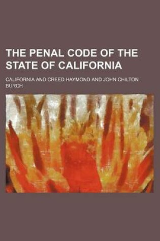 Cover of The Penal Code of the State of California