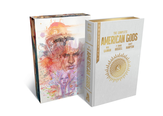 Book cover for The Complete American Gods (Graphic Novel)