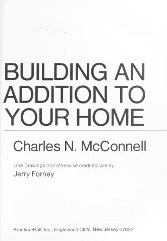 Cover of Building an Addition to Your Home