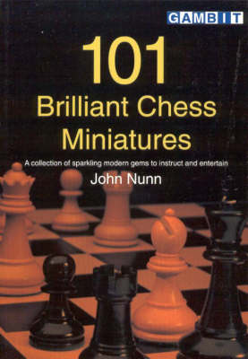 Book cover for 101 Brilliant Chess Miniatures