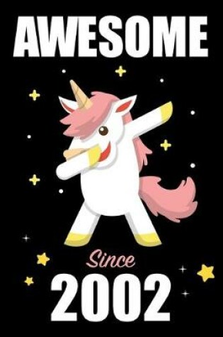 Cover of 17th Birthday Dabbing Unicorn Journal