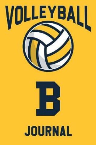 Cover of Volleyball Journal B
