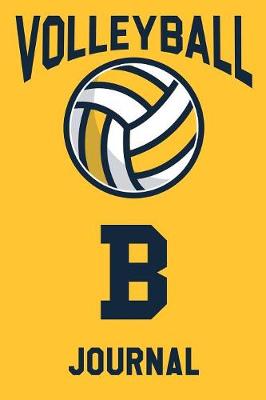 Book cover for Volleyball Journal B