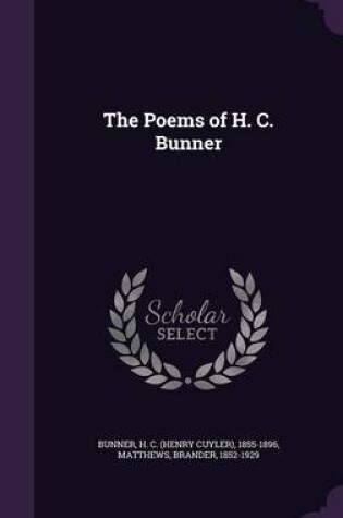 Cover of The Poems of H. C. Bunner