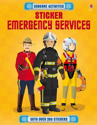 Book cover for Sticker Emergency Services
