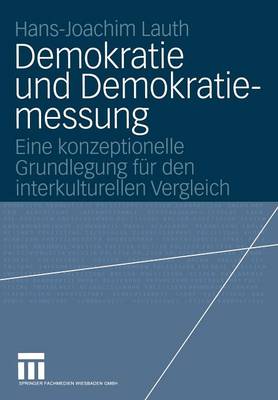 Book cover for Demokratie Und Demokratiemessung