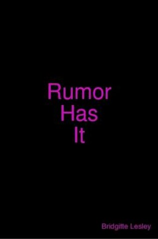 Cover of Rumor Has It