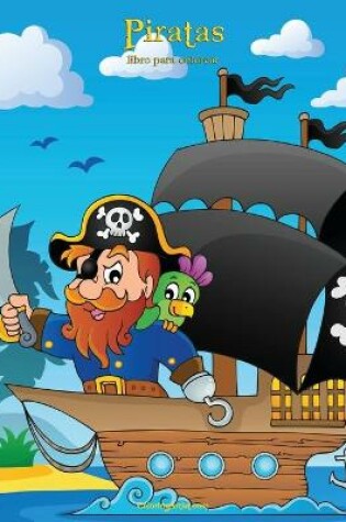 Cover of Piratas libro para colorear 1