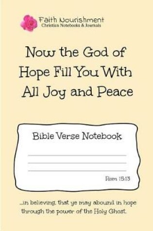 Cover of Now the God of Hope Fill You with All Joy and Peace
