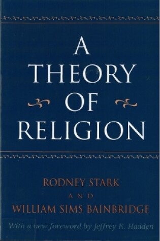 Cover of A Theory of Religion