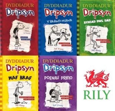 Book cover for Pecyn Dyddiadur Dripsyn: 1-5