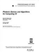 Book cover for Photonic Devices and Algorithms for Computing III