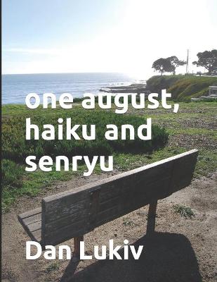 Book cover for one august, haiku and senryu