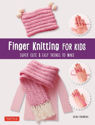 Book cover for Finger Knitting for Kids