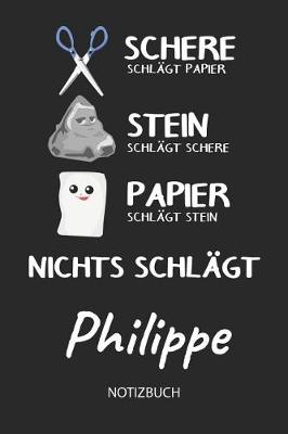 Book cover for Nichts schlagt - Philippe - Notizbuch