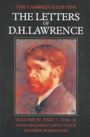 Book cover for The Letters of D. H. Lawrence Parts 1 and 2