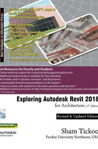 Cover of Exploring Autodesk Revit 2018 for Architecture