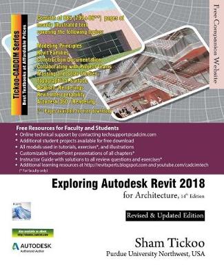 Book cover for Exploring Autodesk Revit 2018 for Architecture