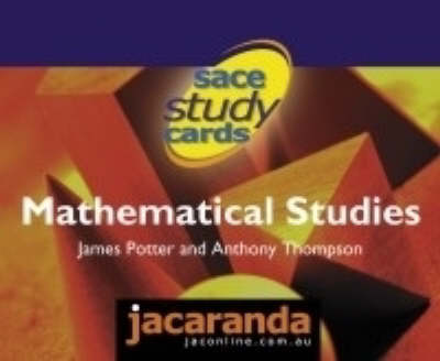 Book cover for Sace Study Cards Mathematical Studies
