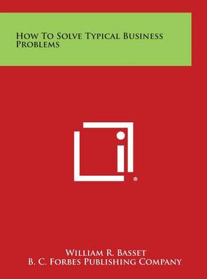 Book cover for How to Solve Typical Business Problems