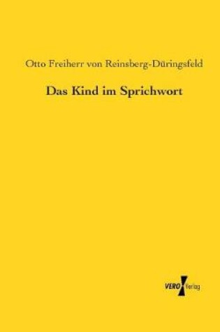 Cover of Das Kind im Sprichwort