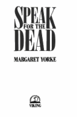 Cover of Speak for the Dead