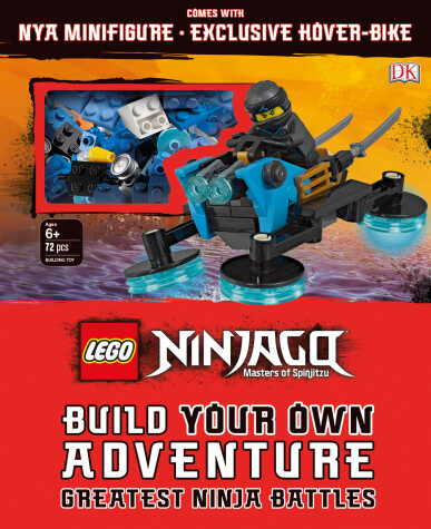 Book cover for LEGO NINJAGO Build Your Own Adventure Greatest Ninja Battles