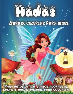 Book cover for Hadas Libro de colorear para niños