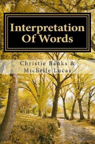 Cover of Interpretation Of Words