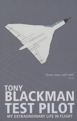 Book cover for Tony Blackman Test Pilot
