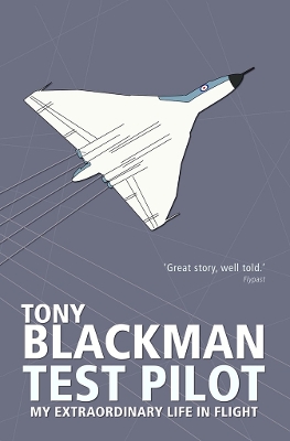 Book cover for Tony Blackman Test Pilot