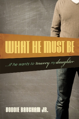 Book cover for What He Must Be