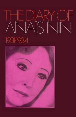 Book cover for The Diary of Ana S Nin 1931-1934