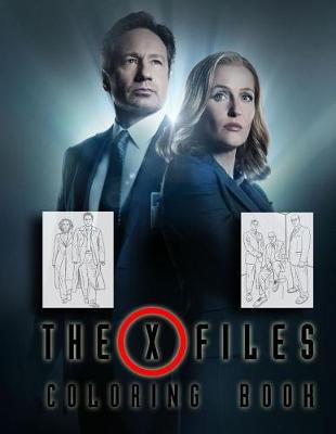 Book cover for The X-Files Coloring Book