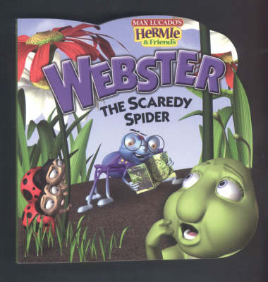 Book cover for Webster the Scaredy Spider